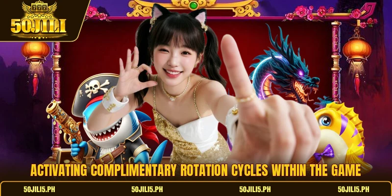 Activating complimentary rotation cycles within the game