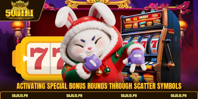Activating special bonus rounds through scatter symbols