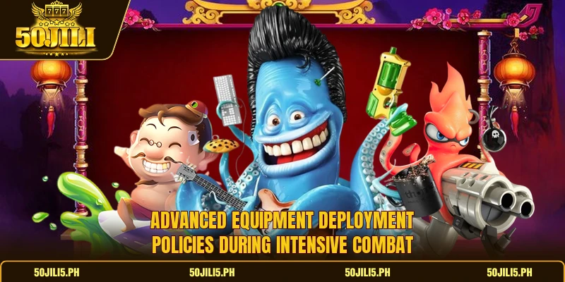 Advanced equipment deployment policies during intensive combat Advanced equipment deployment policies during intensive combat