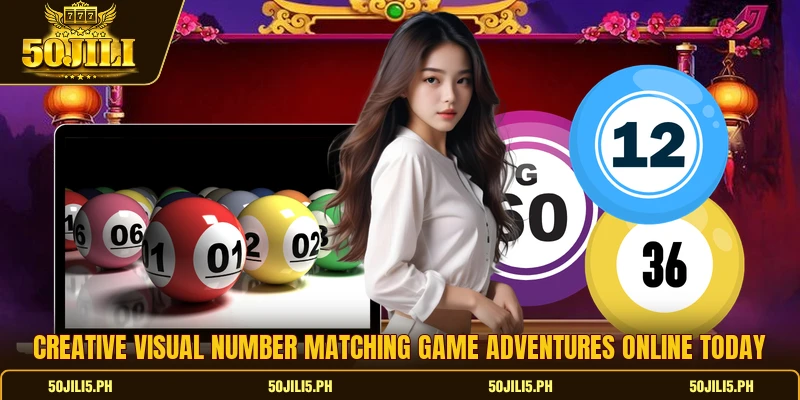 Creative visual number matching game adventures online today